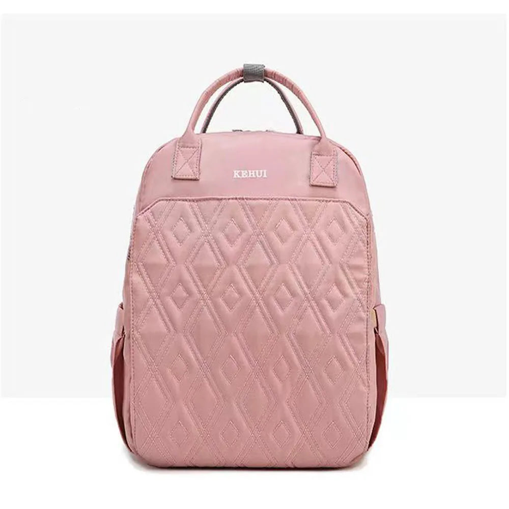 SYZM Baby Diaper Bags Large Capacity Waterproof Mommy Travel Backpacks Folding Diaper Changing Cushion Baby Nursing Bag