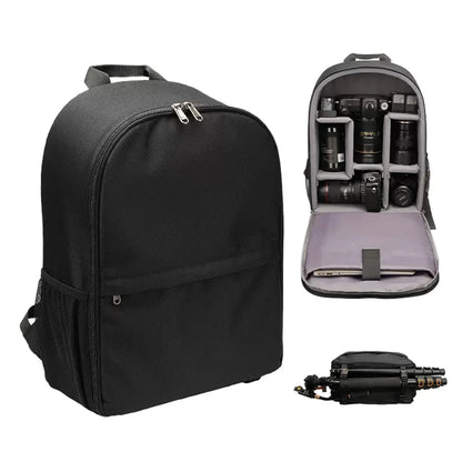SYZM Camera Bag Large Capacity DSLR Bag Waterproof Shockproof Camera Backpack For Nikon Canon Sony Camera Bag Laptop Backpack