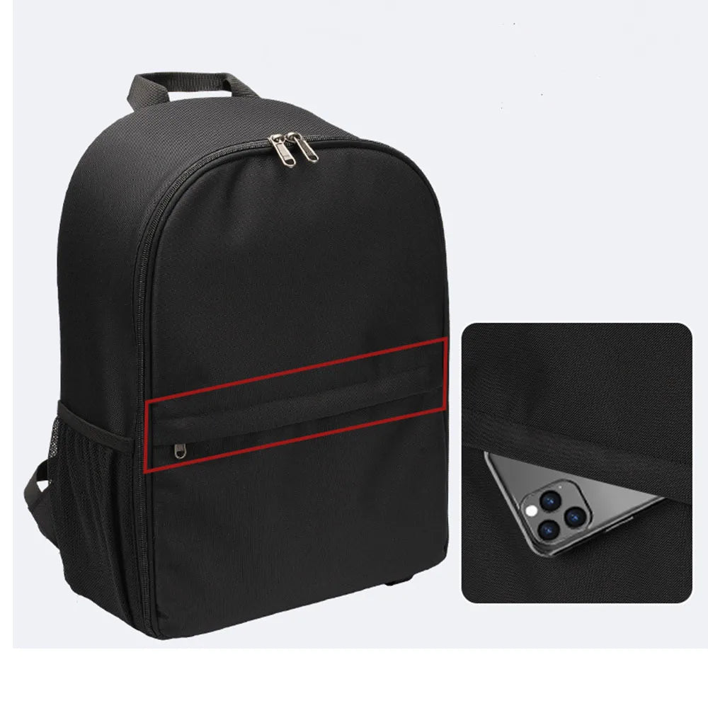 SYZM Camera Bag Large Capacity DSLR Bag Waterproof Shockproof Camera Backpack For Nikon Canon Sony Camera Bag Laptop Backpack