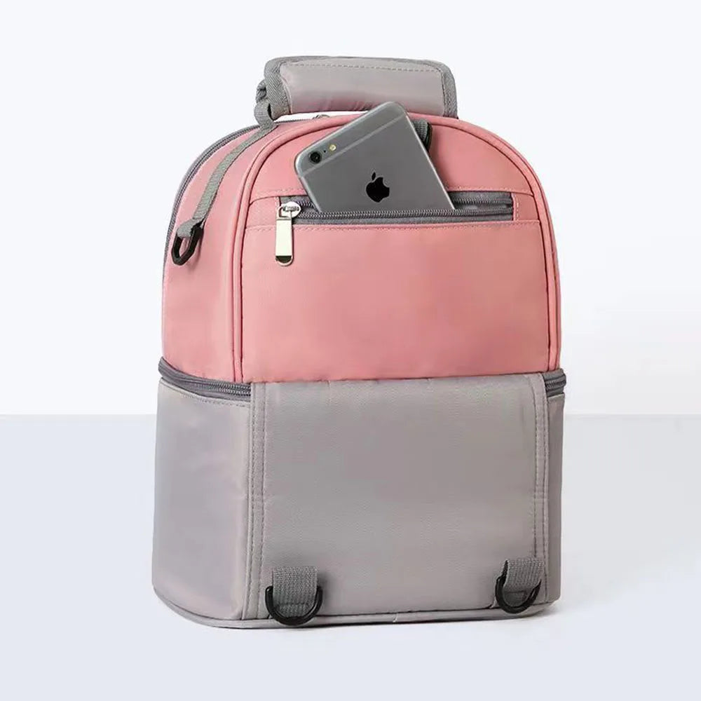 SYZM Cartoon Baby Diaper Bag Waterproof Nappy Backpack Mummy Stroller Bag Cute Nursing Backpack for Baby Care Baby Bottle Bag