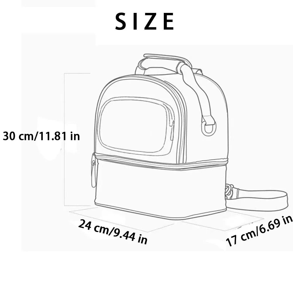 SYZM Cartoon Baby Diaper Bag Waterproof Nappy Backpack Mummy Stroller Bag Cute Nursing Backpack for Baby Care Baby Bottle Bag