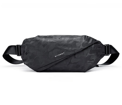 SYZM Crossbody Bag Men's Shoulder Backpack Chest Bag Sports Waist Bag Fashion Casual Multifunctional Outdoor