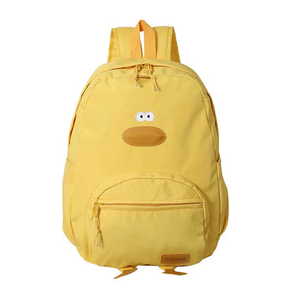 SYZM Cute Cartoon Duck Backpack Girls Bag Fashion Casual Travel Backpack Collage Student Schoolbag Kawaii