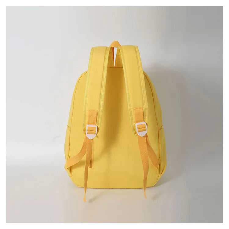 SYZM Cute Cartoon Duck Backpack Girls Bag Fashion Casual Travel Backpack Collage Student Schoolbag Kawaii