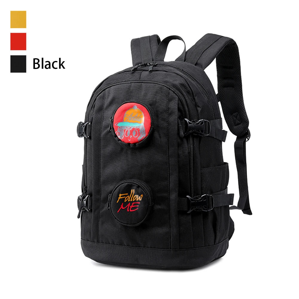 SYZM Cute Girl's Backpack Multi-Pocket Oxford Bag Fashionable Versatile Large-capacity Backpack Teenagers Student Schoolbag