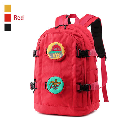 SYZM Cute Girl's Backpack Multi-Pocket Oxford Bag Fashionable Versatile Large-capacity Backpack Teenagers Student Schoolbag