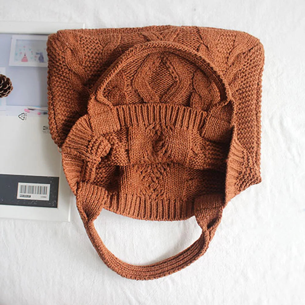 SYZM Hand-woven Tote Bag Large Capacity  Shoulder Bag Women Beach Bags Travel Casual Lady Shopping Totes Fashion Clutch Handbag