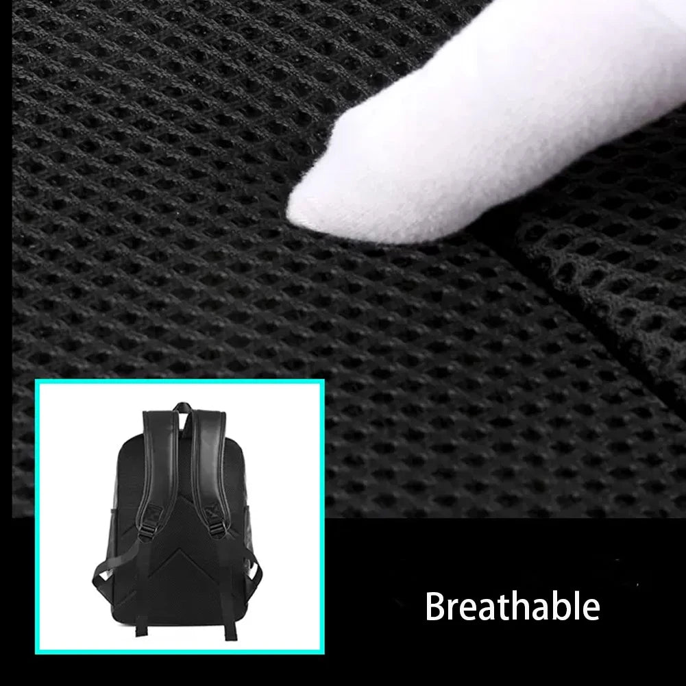 SYZM High Quality Women Backpack Soft PU Leather Men's Backpacks Laptop Bag Waterproof Large Capacity Travel Bag SchoolBag