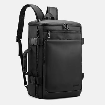 SYZM Large Capacity Backpack Men's Student School Bags Travel Bag Casual Waterproof Nylon Backpack Multi-functional Laptop Bag