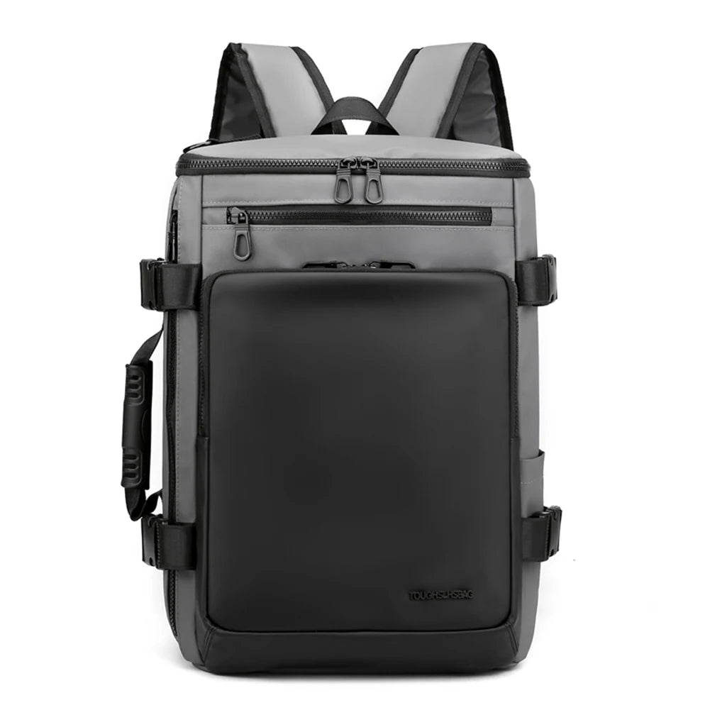 SYZM Large Capacity Backpack Men's Student School Bags Travel Bag Casual Waterproof Nylon Backpack Multi-functional Laptop Bag