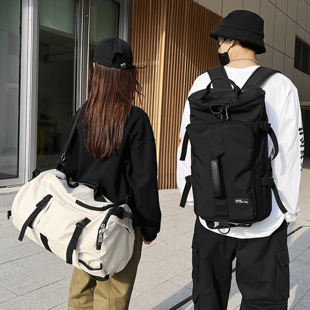 SYZM Large Capacity  Backpack Multi Purpose Handbag Waterproof Backpack Sports Gym Travel Bags Fashion Teenagers Schoolbag
