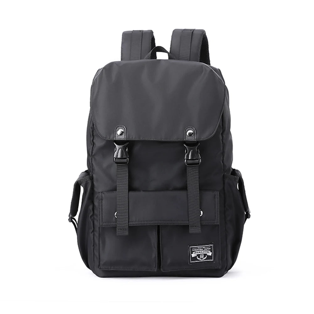 SYZM Large Capacity Backpack Outdoor Sports Mountaineering Bag Waterproof Nylon Knapsack Laptop Bag Student Schoolbag
