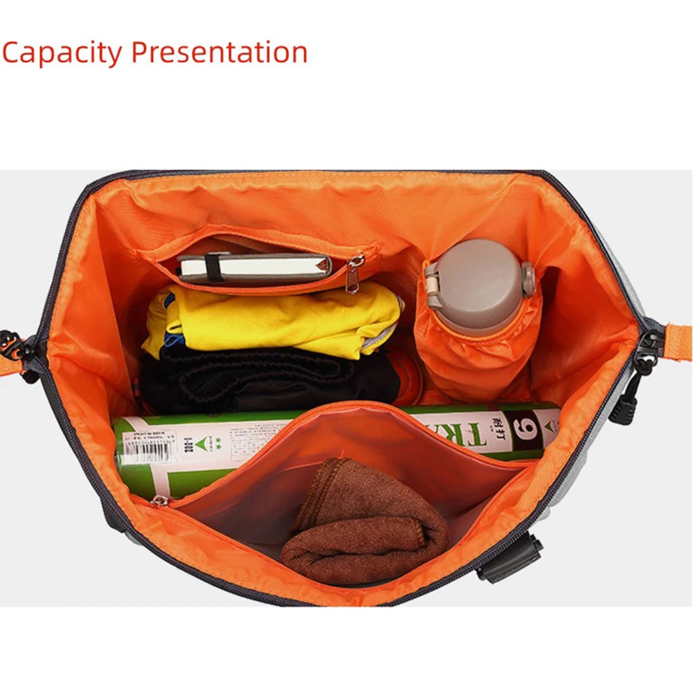 SYZM Large Capacity Gym Bag Swimming Yoga Waterproof Sports Bags Dry Wet Separation Multifunction Badminton Racket Handbag