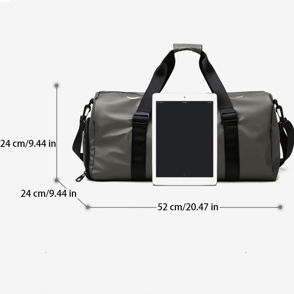 SYZM Large Capacity Gym Bags For Fitness Training Outdoor Travel Sport Totes Bag Multifunction Dry Wet Separation Bags
