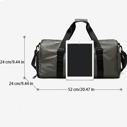 SYZM Large Capacity Gym Bags For Fitness Training Outdoor Travel Sport Totes Bag Multifunction Dry Wet Separation Bags