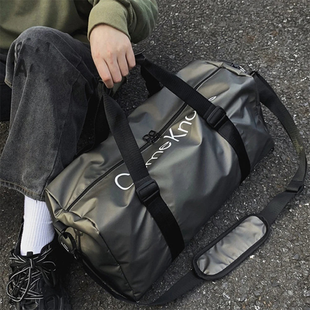 SYZM Large Capacity Gym Bags For Fitness Training Outdoor Travel Sport Totes Bag Multifunction Dry Wet Separation Bags