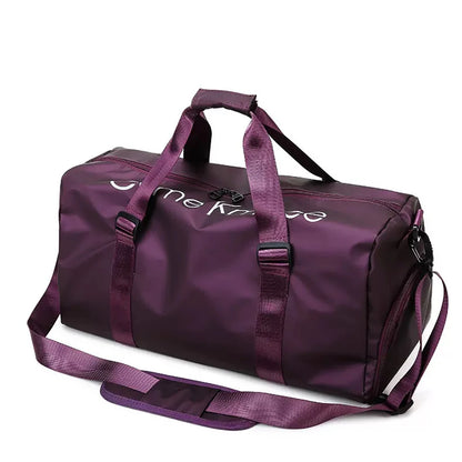SYZM Large Capacity Gym Bags For Fitness Training Outdoor Travel Sport Totes Bag Multifunction Dry Wet Separation Bags