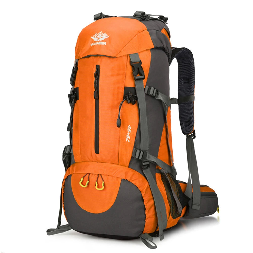SYZM Large-capacity Mountaineering Bag Multi-function  Men Backpack Outdoor Sports Hiking Camping Climbing Fishing Backpack