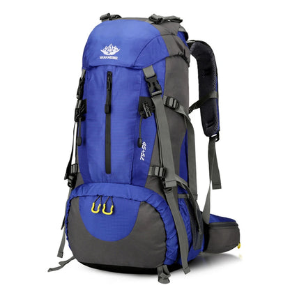 SYZM Large-capacity Mountaineering Bag Multi-function  Men Backpack Outdoor Sports Hiking Camping Climbing Fishing Backpack
