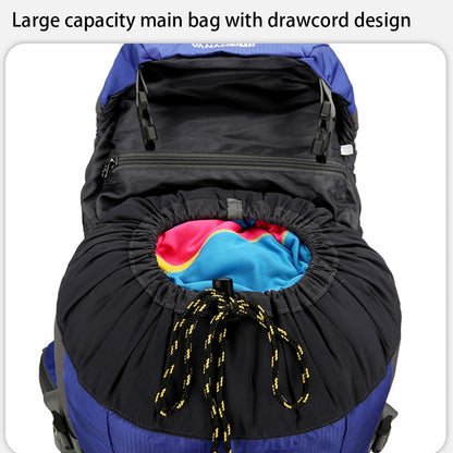 SYZM Large-capacity Mountaineering Bag Multi-function  Men Backpack Outdoor Sports Hiking Camping Climbing Fishing Backpack