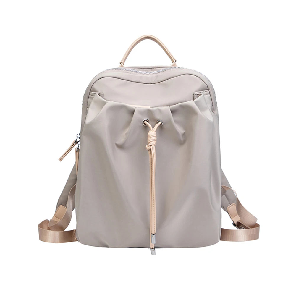 SYZM Leisure Women's Backpack Large Capacity Business Lady Multi Purpose Bag High Quality Waterproof Oxford Knapsack Laptop Bag