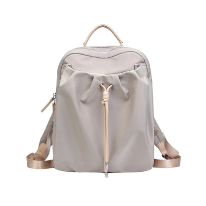SYZM Leisure Women's Backpack Large Capacity Business Lady Multi Purpose Bag High Quality Waterproof Oxford Knapsack Laptop Bag