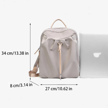 SYZM Leisure Women's Backpack Large Capacity Business Lady Multi Purpose Bag High Quality Waterproof Oxford Knapsack Laptop Bag