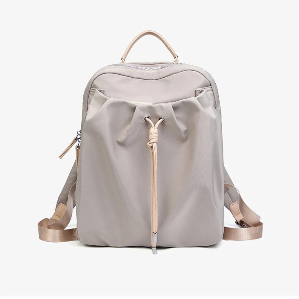 SYZM Leisure Women's Backpack Large Capacity Business Lady Multi Purpose Bag High Quality Waterproof Oxford Knapsack Laptop Bag