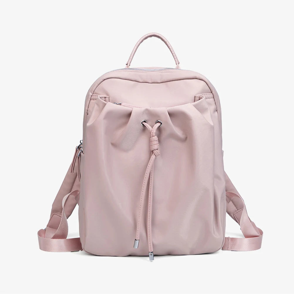 SYZM Leisure Women's Backpack Large Capacity Business Lady Multi Purpose Bag High Quality Waterproof Oxford Knapsack Laptop Bag