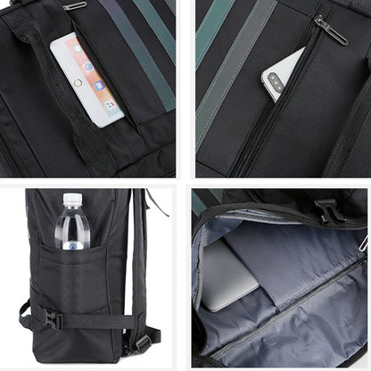 SYZM Men Business Backpack Large Capacity Laptop Bags Waterproof Multifunctional Travel Bag Men Shoulder Bag Handbag Schoolbag