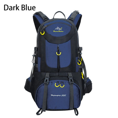 SYZM Men  Mountaineering Backpack Large-capacity Outdoor Sports Bags Climbing Camping Fishing Hiking Knapsack Travel Backpack