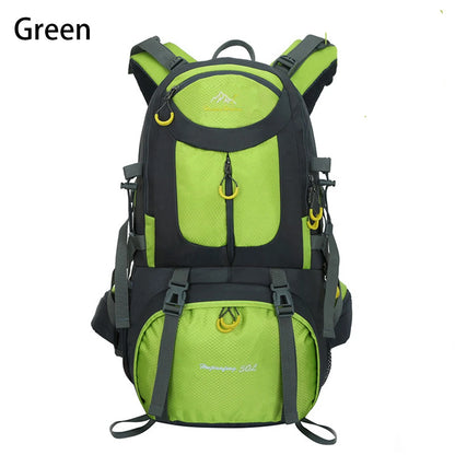 SYZM Men  Mountaineering Backpack Large-capacity Outdoor Sports Bags Climbing Camping Fishing Hiking Knapsack Travel Backpack