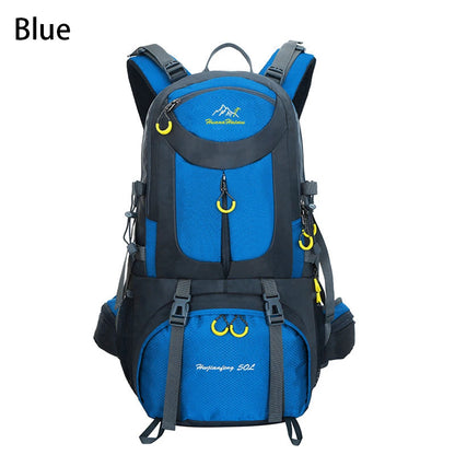 SYZM Men  Mountaineering Backpack Large-capacity Outdoor Sports Bags Climbing Camping Fishing Hiking Knapsack Travel Backpack