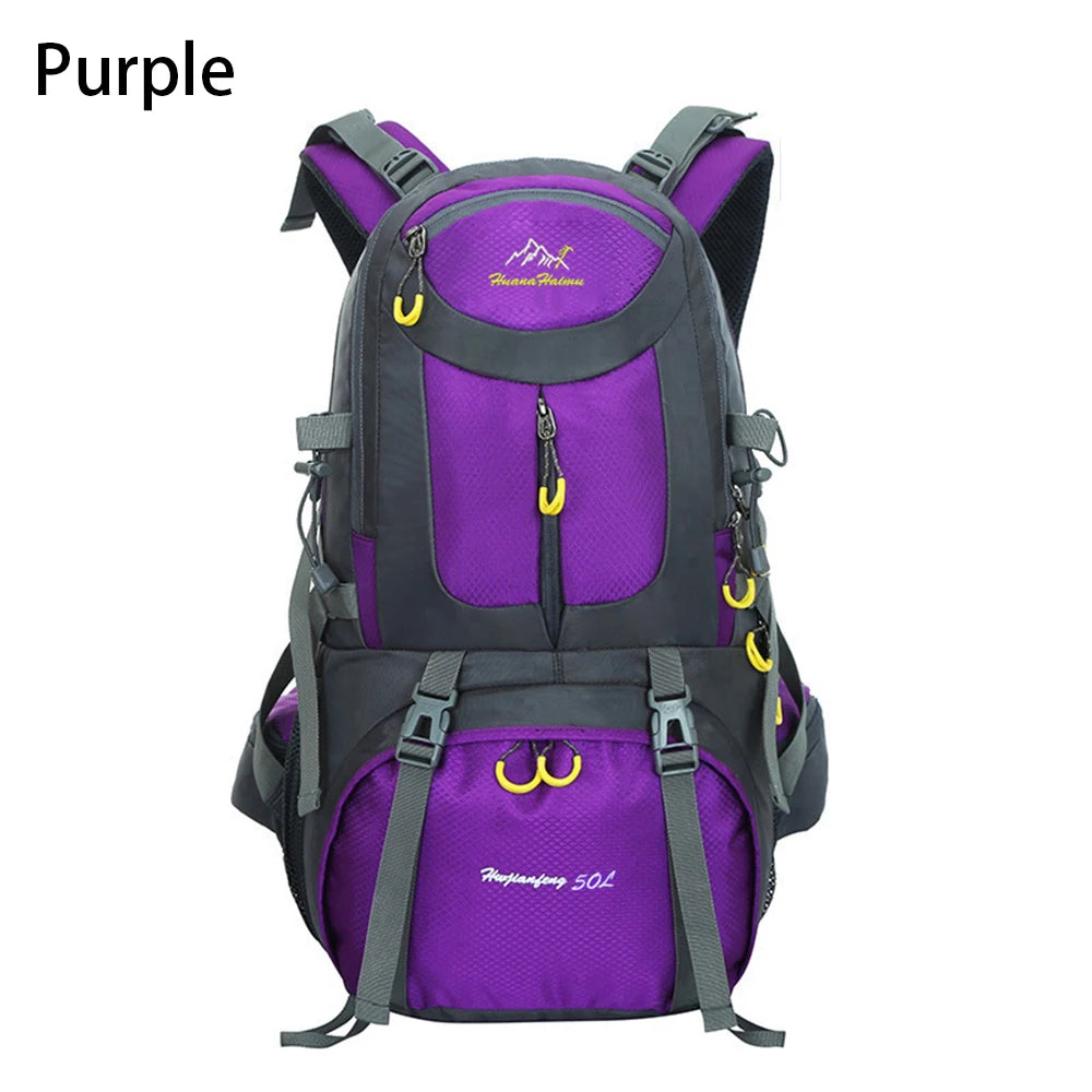 SYZM Men  Mountaineering Backpack Large-capacity Outdoor Sports Bags Climbing Camping Fishing Hiking Knapsack Travel Backpack