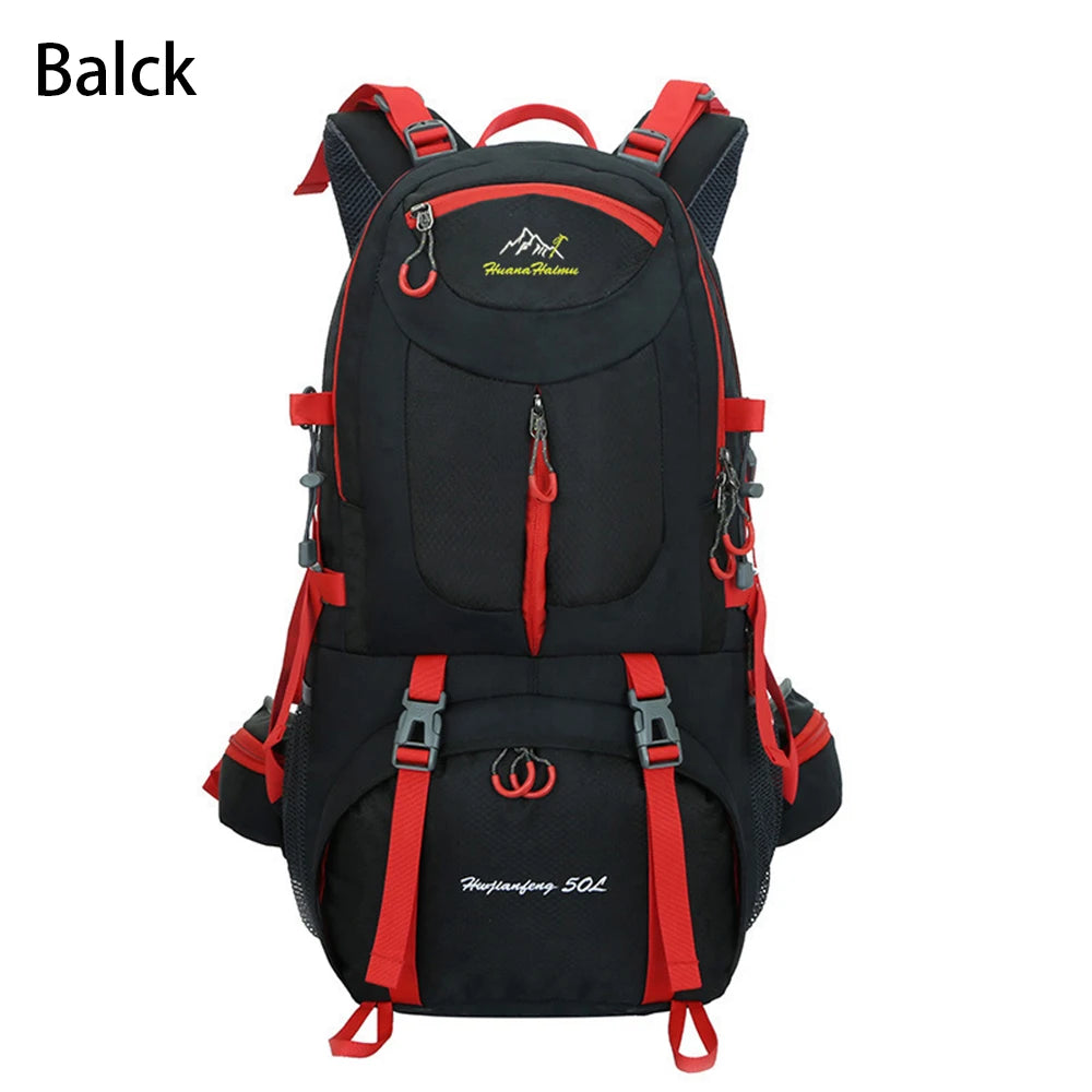 SYZM Men  Mountaineering Backpack Large-capacity Outdoor Sports Bags Climbing Camping Fishing Hiking Knapsack Travel Backpack