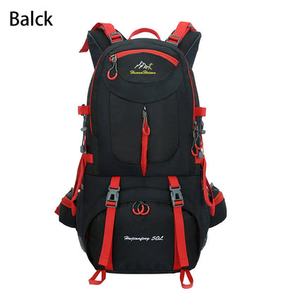 SYZM Men  Mountaineering Backpack Large-capacity Outdoor Sports Bags Climbing Camping Fishing Hiking Knapsack Travel Backpack