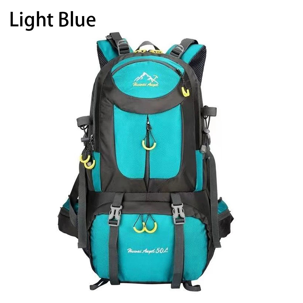 SYZM Men  Mountaineering Backpack Large-capacity Outdoor Sports Bags Climbing Camping Fishing Hiking Knapsack Travel Backpack