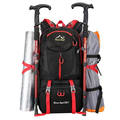 SYZM Men  Mountaineering Backpack Large-capacity Outdoor Sports Bags Climbing Camping Fishing Hiking Knapsack Travel Backpack