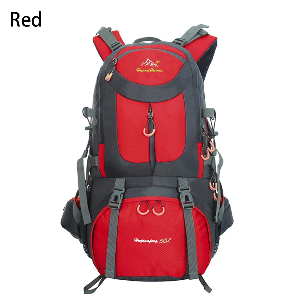 SYZM Men  Mountaineering Backpack Large-capacity Outdoor Sports Bags Climbing Camping Fishing Hiking Knapsack Travel Backpack