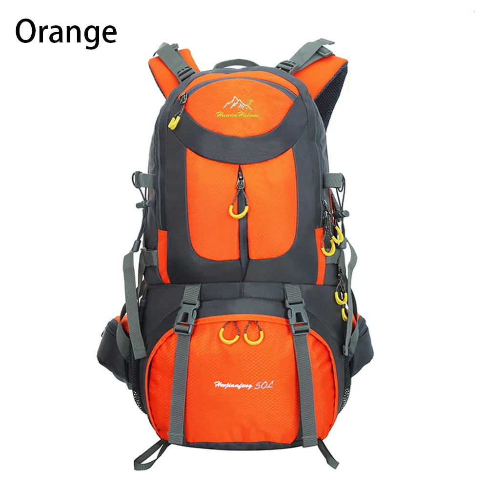 SYZM Men  Mountaineering Backpack Large-capacity Outdoor Sports Bags Climbing Camping Fishing Hiking Knapsack Travel Backpack