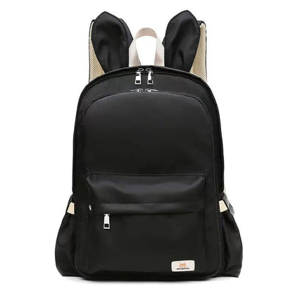 SYZM Mommy Bag  Large-capacity Insulated Bottle Bag Baby Diaper Bag Cute Rabbit Ear Backpack Mommy Outting Baby Nursing Bags