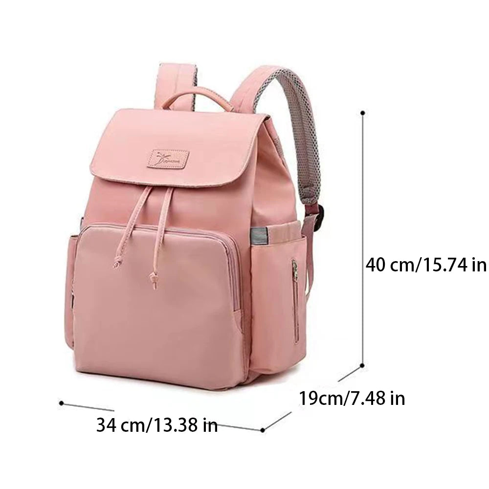 SYZM Mommy Diaper Bags Large Capacity Travel Backpack Baby Nappy Changing Bags Multi-function Waterproof Outdoor Maternity Bags