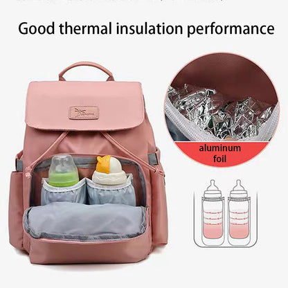 SYZM Mommy Diaper Bags Large Capacity Travel Backpack Baby Nappy Changing Bags Multi-function Waterproof Outdoor Maternity Bags