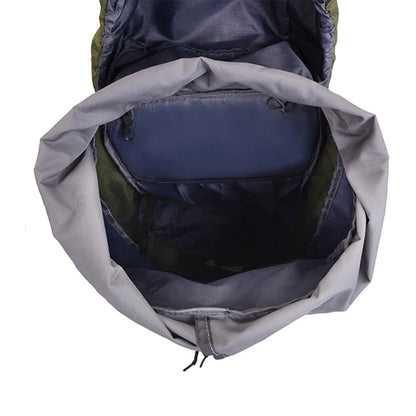 SYZM Mountaineering Bag Men Large Capacity 50L Sports Bag Waterproof  Breathable Outdoor Backpack Hiking Camping Travel Bag
