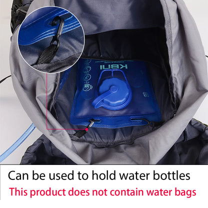 SYZM Mountaineering Bag Men Large Capacity 50L Sports Bag Waterproof  Breathable Outdoor Backpack Hiking Camping Travel Bag