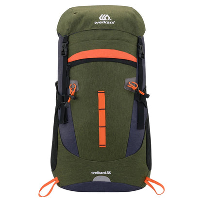 SYZM Mountaineering Bag Men Large Capacity 50L Sports Bag Waterproof  Breathable Outdoor Backpack Hiking Camping Travel Bag