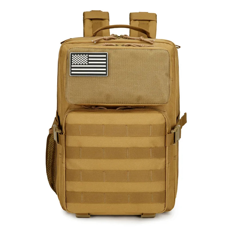 SYZM New Nylon Backpack Travel Sports Large Capacity Outdoor Tactical Backpacks Mountaineering Oxford Cloth Camping Bag