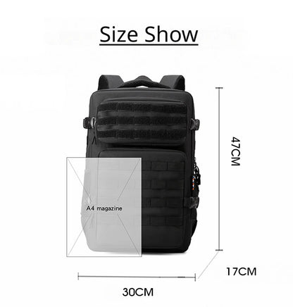 SYZM New Outdoor Camouflage Mountaineering Backpack Multifunctional Large-capacity Shoulder Bag Leisure Travel Backpacks