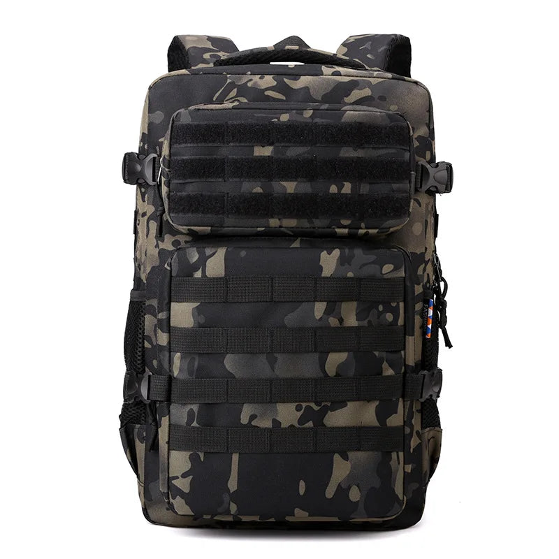 SYZM New Outdoor Camouflage Mountaineering Backpack Multifunctional Large-capacity Shoulder Bag Leisure Travel Backpacks