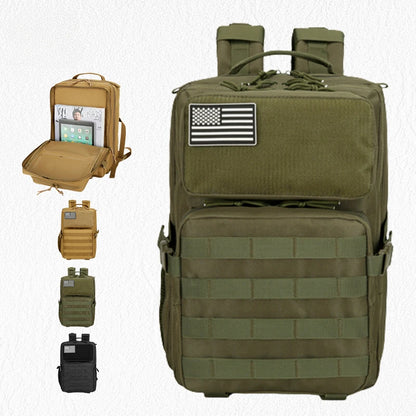 SYZM Nylon Backpack New Travel Sports Large Capacity Outdoor Tactical Backpacks Mountaineering Oxford Cloth Bag